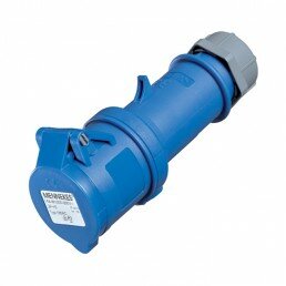 180AC Koppelcontactstop 16A 3P-6H 230V ProTOP IP44 blauw