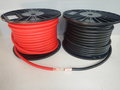 Accukabel zwart 25mm